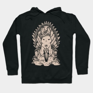 King Rabbit Line Art Light Version Hoodie